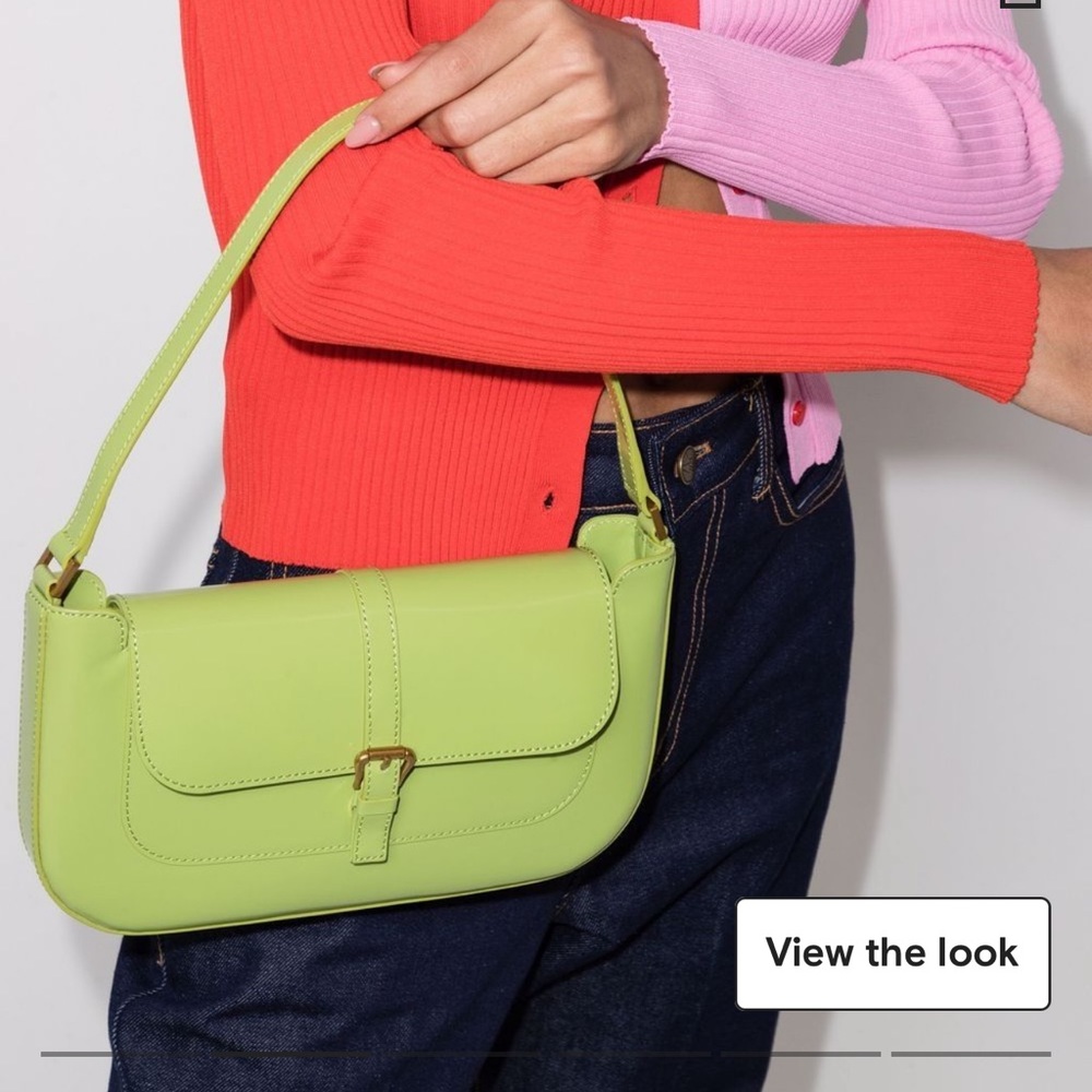 NWT By Far Miranda patent-leather shoulder bag - Picture 5 of 8